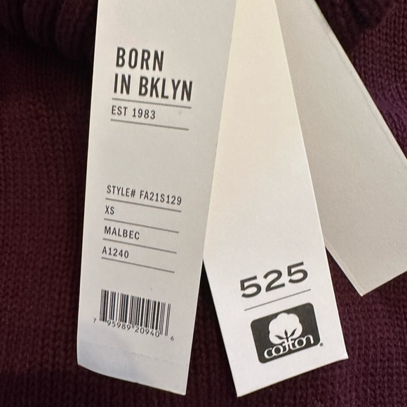 REVOLVE 525 Laced Back Turtleneck Sweater XS NWT - Picture 6 of 13